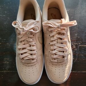 Nike Air Force 1 Women's Beige Sneakers